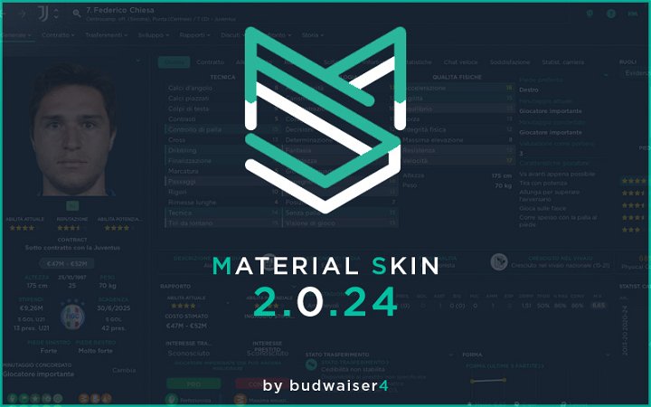 Material Skin 2.0.24 V2.0.1 by budwaiser4 Screenshot