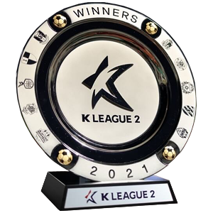 The K League 2 (second South Korean division) is officially added in